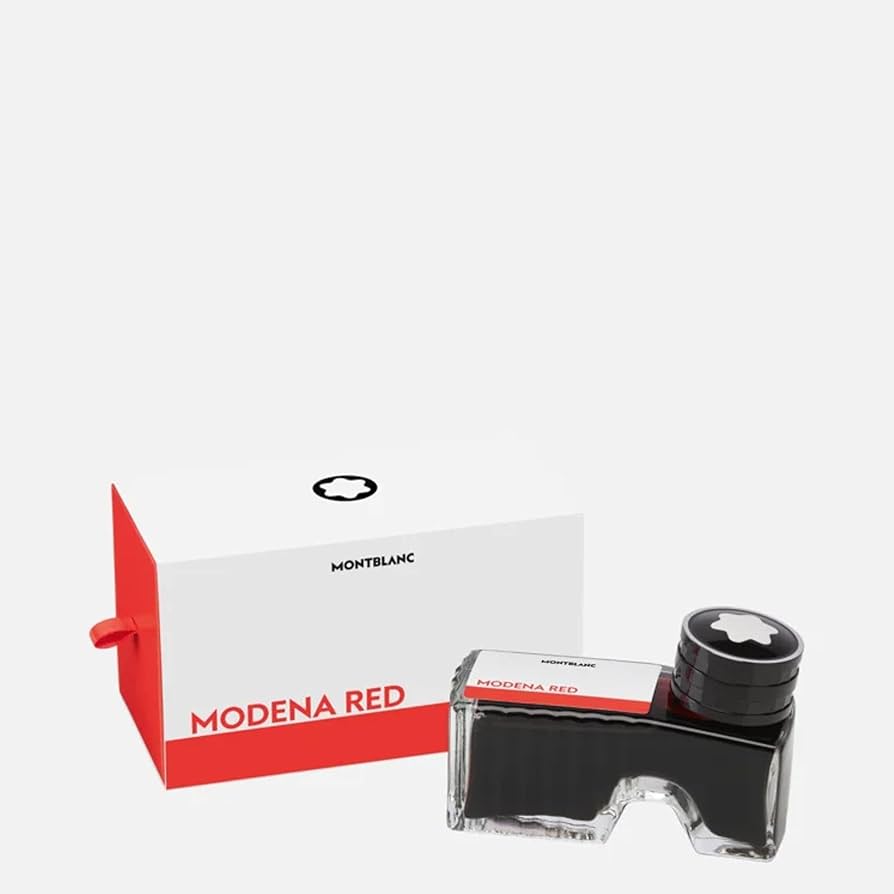 Amazon.co.jp: モンブラン インクボトル モデナレッド 60ml PF